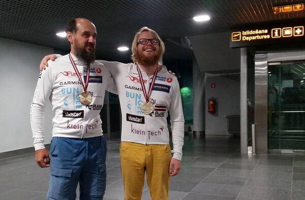 Друзья-путешественники Карлис и Гинтс - Sputnik Латвия