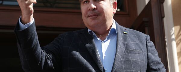 Пресс-конференция Михаила Саакашвили во Львове Пресс-конференция Михаила Саакашвили во Львове - Sputnik Латвия