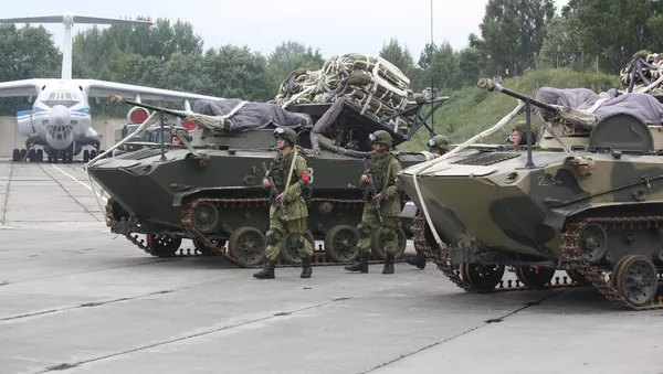 Подразделения ПВО Западного военного округа во время учений Запад-2017 - Sputnik Latvija