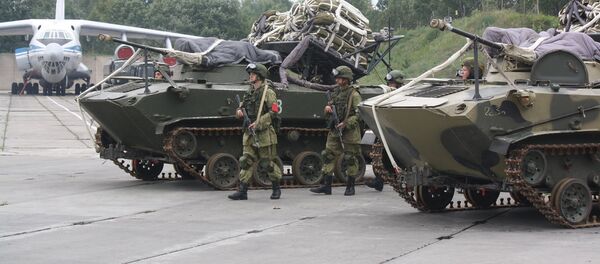 Подразделения ПВО Западного военного округа во время учений Запад-2017 Подразделения ПВО Западного военного округа во время учений Запад-2017 - Sputnik Latvija