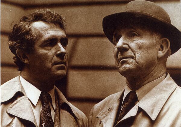 Отец Татьяны Агрий Робертович Аугшкап и дедушка Роберт Петрович Аугшкап Отец Татьяны Агрий Робертович Аугшкап и дедушка Роберт Петрович Аугшкап - Sputnik Латвия