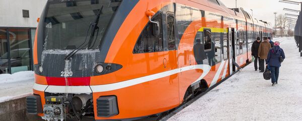 Электричка Elron - Sputnik Латвия