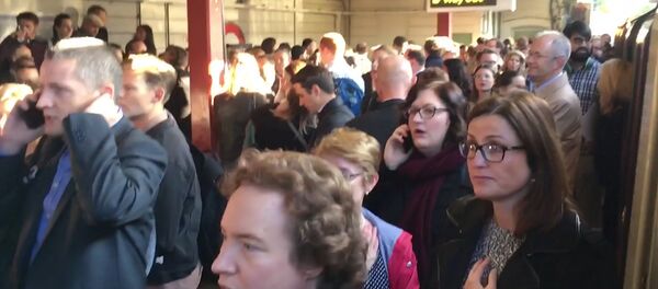 Первые кадры из Лондона, где произошел взрыв в метро - Sputnik Латвия