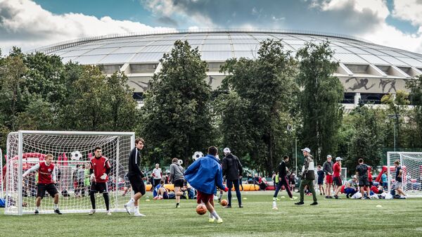 Футбольно-музыкальный фестиваль в Лужниках - Sputnik Латвия