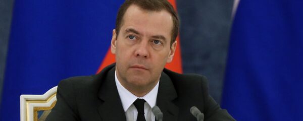 Krievijas premjerministrs Dmitrijs Medvedevs Krievijas premjerministrs Dmitrijs Medvedevs - Sputnik Latvija