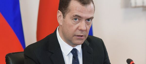 Премьер-министр РФ Д. Медведева - Sputnik Латвия