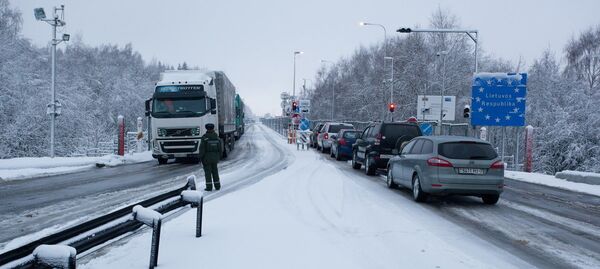 Граница Литвы и Белоруссии Граница Литвы и Белоруссии - Sputnik Латвия