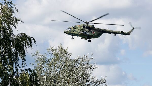 Вертолет Ми-8 ВВС Белоруссии - Sputnik Латвия