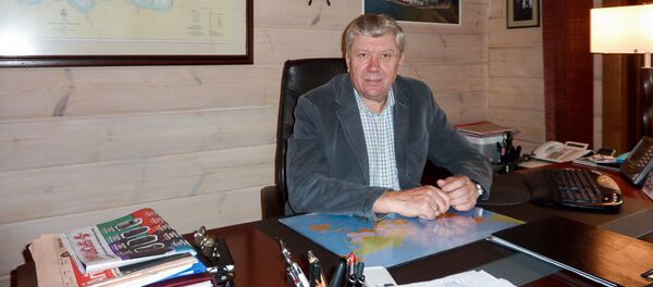 Председатель совета эстонской транзитной фирмы АО Transiidikeskus Анатолий Канаев - Sputnik Латвия