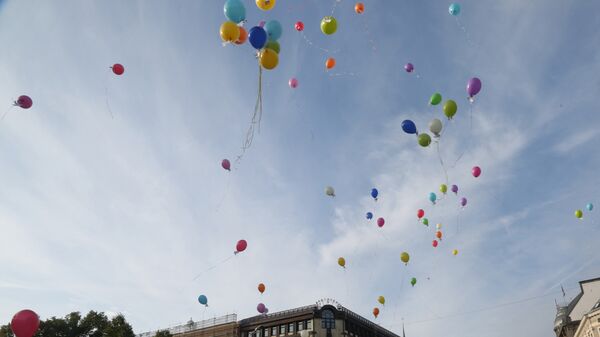 Акция в честь международного дня мира Акция в честь международного дня мира - Sputnik Латвия