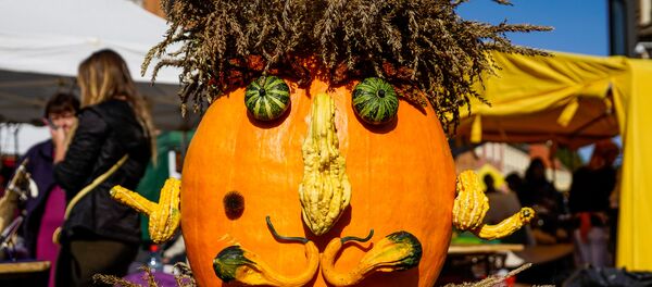 Праздник урожая на Домской площади - Sputnik Латвия