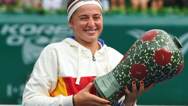 Елена Остапенко выиграла турнир в Сеуле - Sputnik Латвия