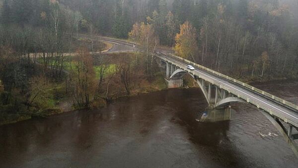 Сигулда, мост через Гаую - Sputnik Латвия
