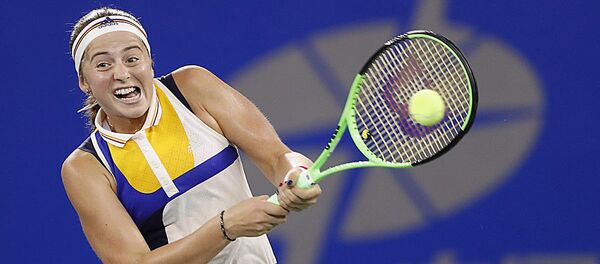 Остапенко на Dongfeng Motor Wuhan Open - Sputnik Латвия