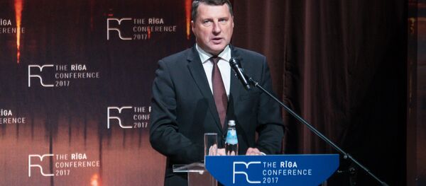 Президент Латвии Раймондс Вейонис Президент Латвии Раймондс Вейонис - Sputnik Latvija