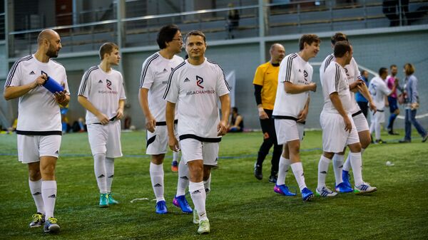 Любительский чемпионат по корпоративному футболу - Sputnik Латвия