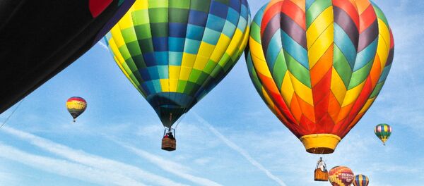Полет на воздушном шаре - Sputnik Латвия