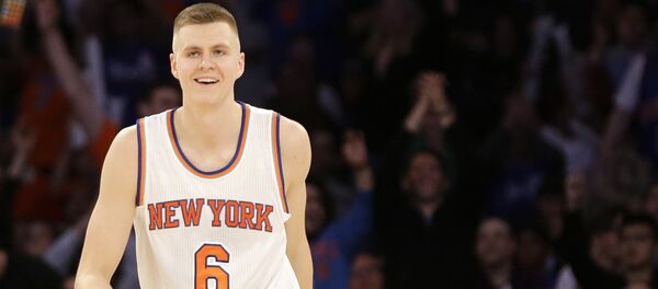 Игрок NBA Кристапс Порзингис - Sputnik Латвия