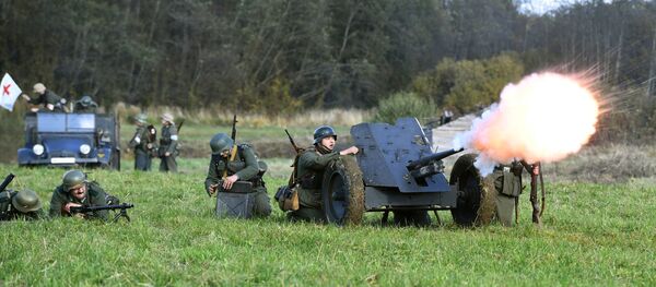 Aiz mums ir Maskava. 1941. gads: vēsturiskais festivāls Borodino Aiz mums ir Maskava. 1941. gads: vēsturiskais festivāls Borodino - Sputnik Latvija