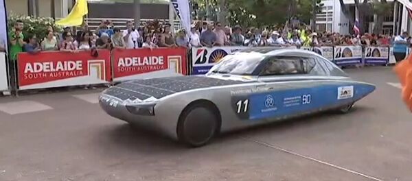 Гонки машин на солнечных батареях - Sputnik Латвия