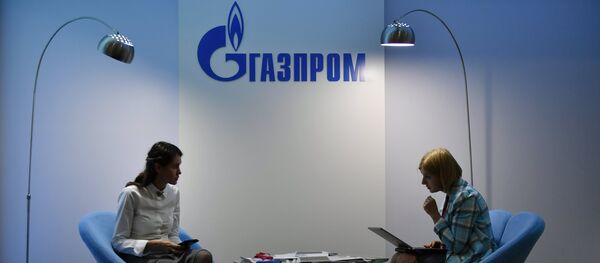 Стенд компании Газпром - Sputnik Латвия