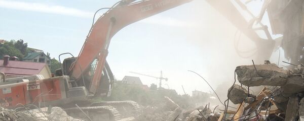 Работы по сносу дома Работы по сносу дома - Sputnik Латвия