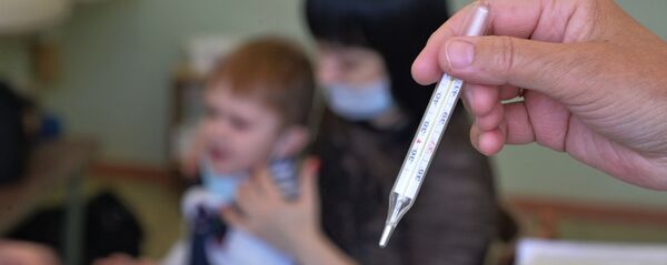 Сезонный рост заболеваемости гриппом и ОРВИ в России Сезонный рост заболеваемости гриппом и ОРВИ в России - Sputnik Latvija