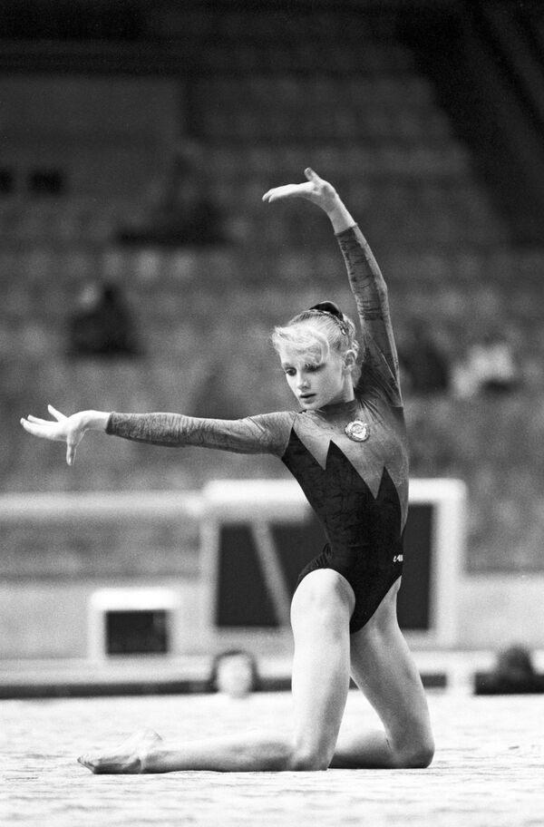 Украинская гимнастка Татьяна Гуцу - Sputnik Латвия