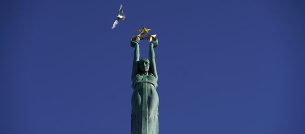 Памятник Свободы после реконструкции Памятник Свободы после реконструкции - Sputnik Latvija