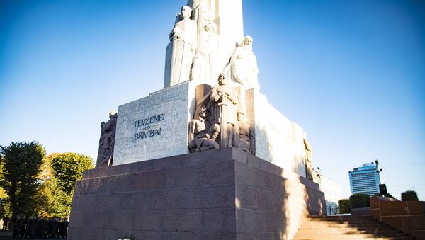 Памятник Свободы после реконструкции - Sputnik Латвия