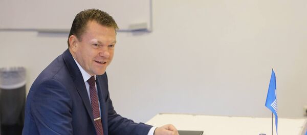 Президент Latvijas dzelzceļš Эдвинс Берзиньш Президент Latvijas dzelzceļš Эдвинс Берзиньш - Sputnik Latvija