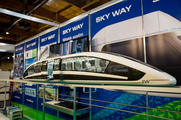 Уникальная транспортная система из Белоруссии Sky Way Уникальная транспортная система из Белоруссии Sky Way - Sputnik Латвия