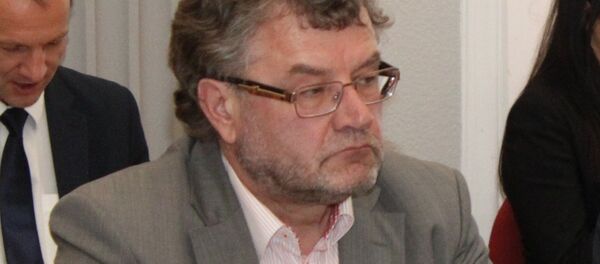 Президент Латвийской ассоциации автоперевозчиков Latvijas auto Валдис Трезиньш - Sputnik Латвия