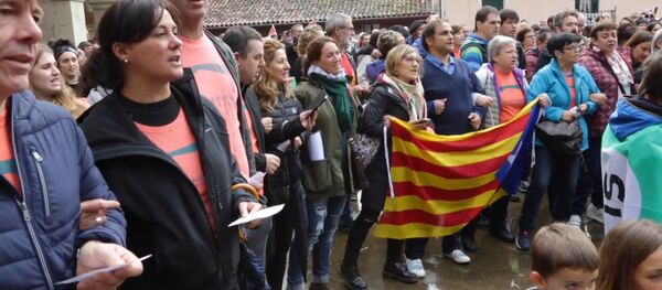 Basku valsts iedzīvotāji atbalsta kataloņus Basku valsts iedzīvotāji atbalsta kataloņus - Sputnik Latvija