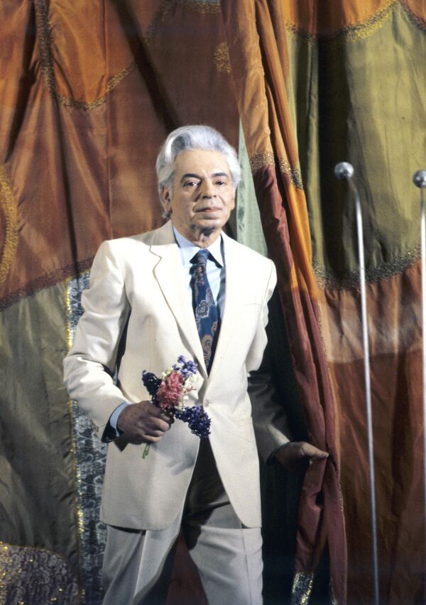 Народный артист СССР, лауреат Ленинской премии Аркадий Исаакович Райкин - Sputnik Латвия