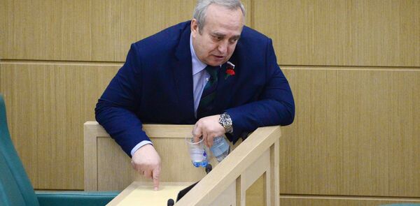 Первый заместитель председателя Комитета Совета Федерации по обороне и безопасности Франц Клинцевич - Sputnik Латвия