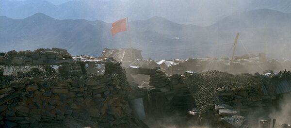 Военная застава ОКСВ в Афганистане - Sputnik Латвия