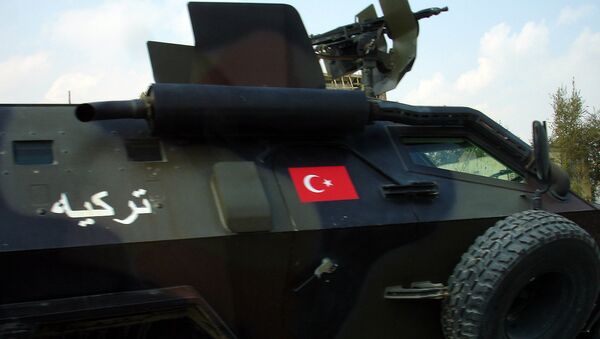 Бронеавтомобиль турецкой армии - Sputnik Latvija