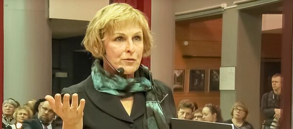 Lietuviešu rakstniece Ruta Vanagaite Lietuviešu rakstniece Ruta Vanagaite - Sputnik Latvija