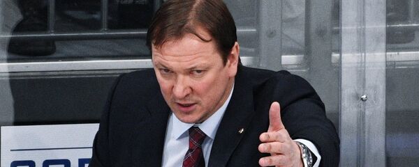 Главный тренер ХК Торпедо Петерис Скудра - Sputnik Латвия