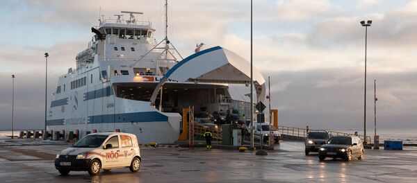 Паромная переправа на Сааремаа. - Sputnik Latvija