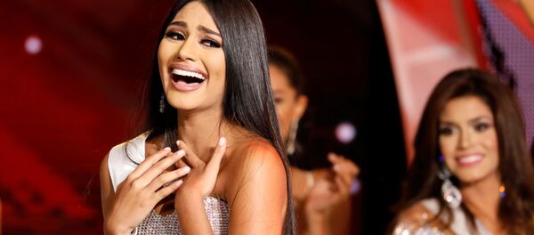 Мисс Дельта Амакуро Стефани Гутиерез на конкурсе красоты Мисс Венесуэла Мисс Дельта Амакуро Стефани Гутиерез на конкурсе красоты Мисс Венесуэла - Sputnik Latvija