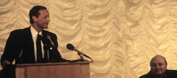 Писатели-сатирики Михаил Задорнов и Михаил Жванецкий - Sputnik Латвия