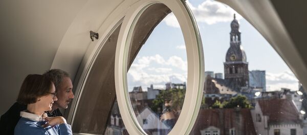 Великолепный вид на Старую Ригу из бутик-отеля - Sputnik Латвия