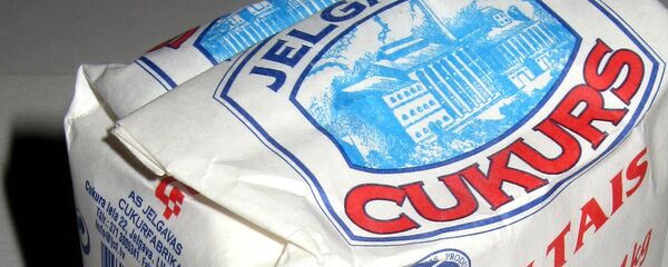 Упаковка латвийского сахара Упаковка латвийского сахара - Sputnik Latvija