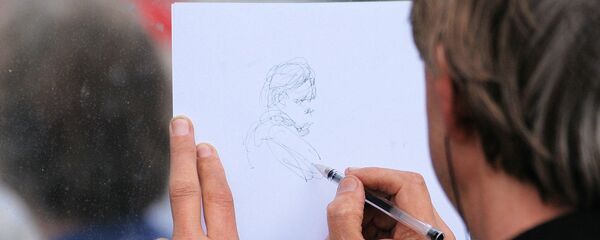 Zīmējums uz papīra - Sputnik Latvija