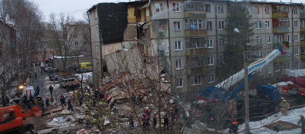 Взрыв бытового газа во Фрунзенском районе города Ярославля Взрыв бытового газа во Фрунзенском районе города Ярославля - Sputnik Латвия