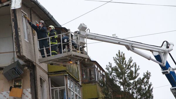 Взрыв бытового газа во Фрунзенском районе города Ярославля - Sputnik Латвия