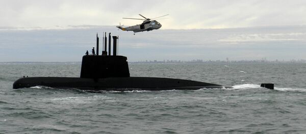 Argentīnas Jūras MS zemūdene San Juan. Foto no arhīva - Sputnik Latvija