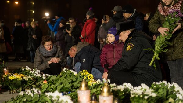 Траурное мероприятие в память жертв Золитудской трагедии - Sputnik Латвия